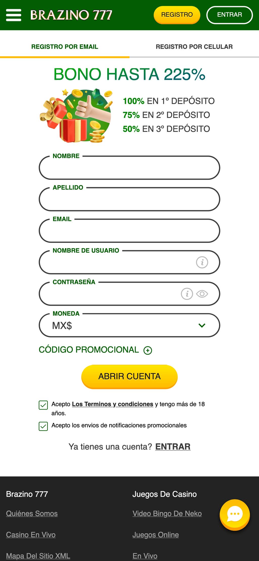 Al registrarte en brazino777, te espera un bono de bienvenida.