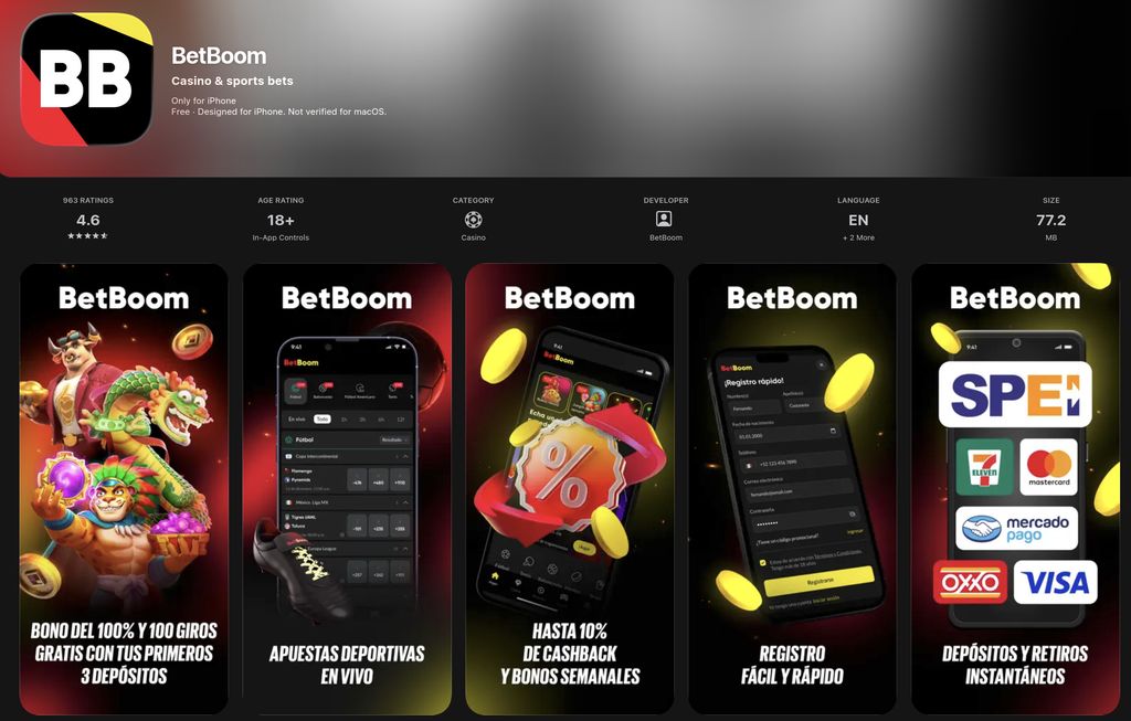 BetBoom en App Store — disponible para iPhone y iPad