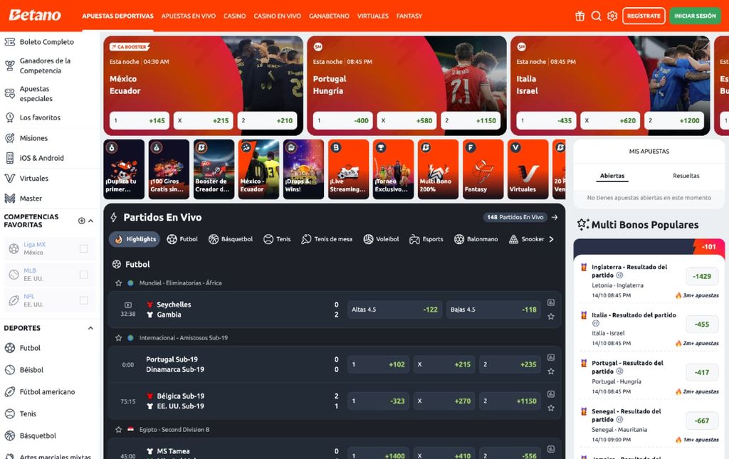 Betano.mx: Apuestas deportivas y casino online. Seguro, fácil y con las mejores promociones.